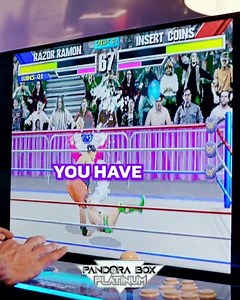 Razor Ramon's Wrestlemania on Pandora Box #shorts