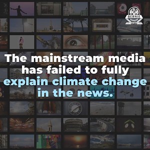 217K views · 749 shares | The mainstream media has failed to explain how climate change affects what's happening around us. | U.S. Senator Bernie Sanders | Facebook