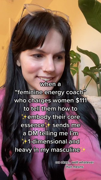 True story 💁🏻‍♀️ Apparently calling out #pseudoscience and BS “coaching” isn’t a good enough ✨core essence✨ #coaching #health #wellness #fyp #fypシ #spirituality #feminineenergy #masculineenergy
