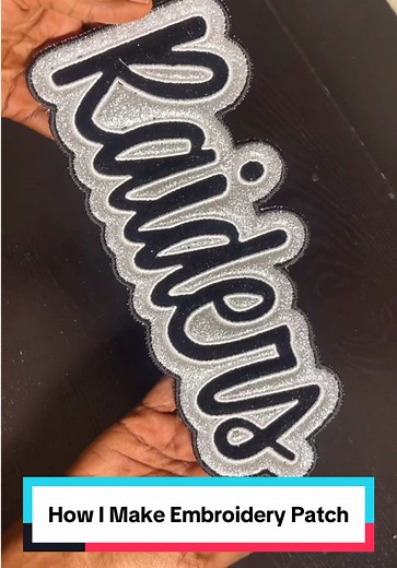 How I Make Secure Double Appliqué Embroidery Patches