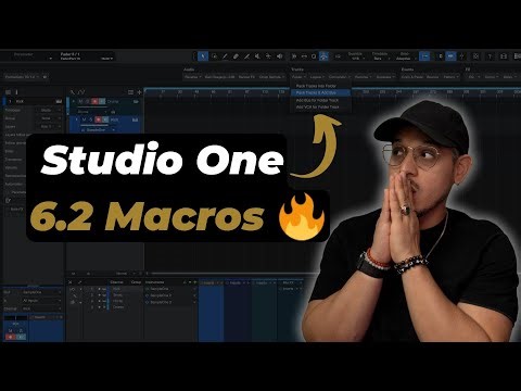 Improve Your Workflow with THESE Studio One 6.2 Macro Updates