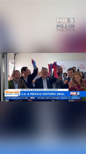 YMCA of San Diego County and YMCA Mexico established the Cali-Baja YMCA Binational Initiative back in May, creating the YMCA's first-ever binational agreement. Watch the special report by Frank Jefferson for Hispanic Heritage Month. | FOX 5 San Diego