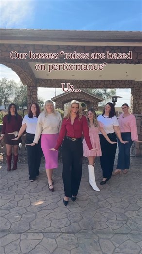 Superstition Manor on Instagram: "Us: immediately breaking into choreographed chaos 😂 If Pitch Perfect called… we’re busy being a wedding venue (and absolutely crushing it) 😉 Teamwork makes the dream work!!🤎 . . . . . #weddingvenuelife #officehumor #workbesties #weddingindustrylife #arizonaweddingvenue"