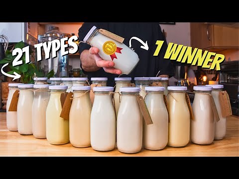 How to Make Plant Based Milk : EVERY WAY