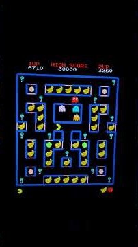 Full Gameplay of Super Pac Man on the Arcade 2026