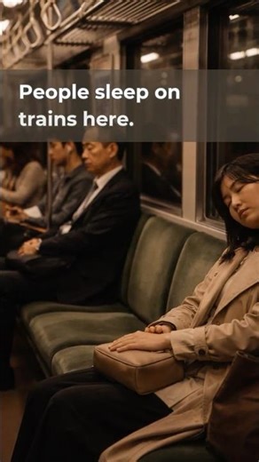 Why People Sleep on the Train in Japan