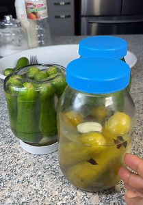Homemade Pickles Recipe with Mini Cucumbers