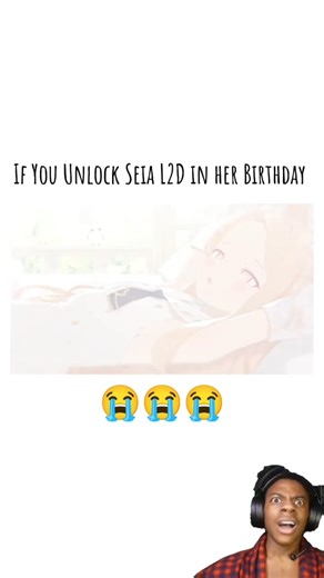 [Blue Archive] What if You Unlock Seia L2D in Her 18th Birthday 😭😭😭#ブルアカ