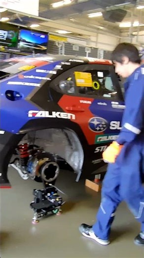 Subaru WRX STI : Géométrie laser avant la course 🛠️🏁 #24nbr #24hnurburgring