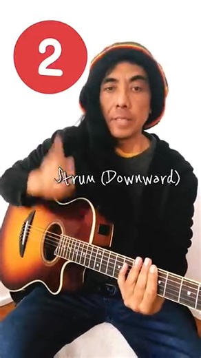 Learn how to play reggae on acoustic guitar step by step (Drum, bass) #reggae #acousticguitar #reelfacebook | Japstrings guitar