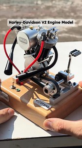 Harley-Davidson V2 Engine Model #EngineModel #model #harleyengine #v2engine #engine #vortrixe | Vortrixe Model Engine