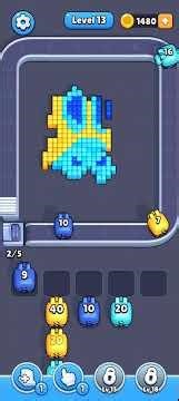 Pixel Flow! level #mobilegame
