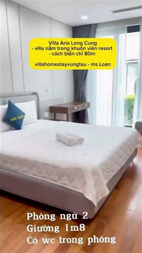 Villa homestay hồ bơi S10 Aria Long Cung Vũng Tàu