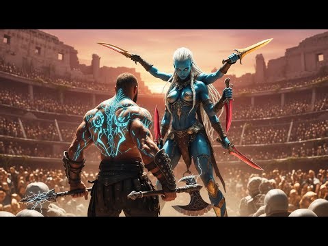 Duel of the Alien Warlords Across galaxies two cosmic champions collide in a battle beyond worlds