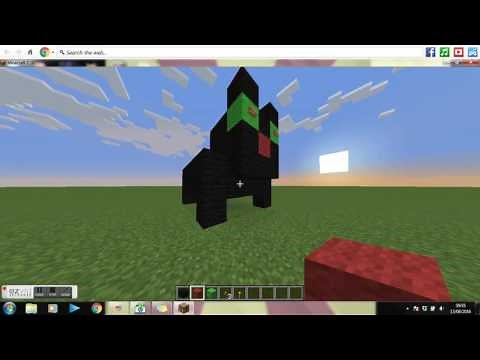 Minecraft TOOTHLESS NIGHT FURY build tutorial
