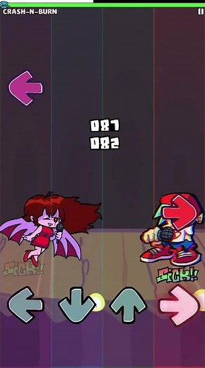 FNF Breaking Up Test BF | Crash-N-Burn