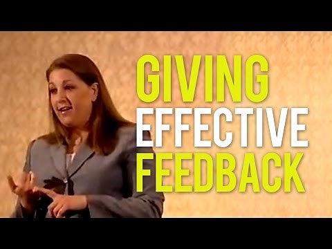 Giving Feedback for Strong Performance