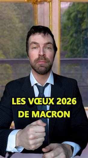 🎉 Vive 2026 ! - Les vœux 2026 d'Emmanuel Macron (parodie) - #voeux #macron #parodie | Le grand Meaulnes / imitations & parodies