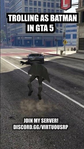 Trolling as Batman in GTA 5 #gta5rp