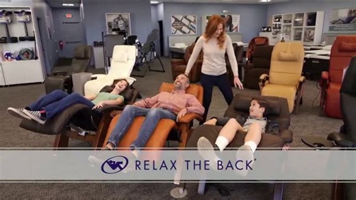 Relax the Back TV Spot, 'Holiday Shopping: $500 Off Recliners and $2,000 Massage Chairs'