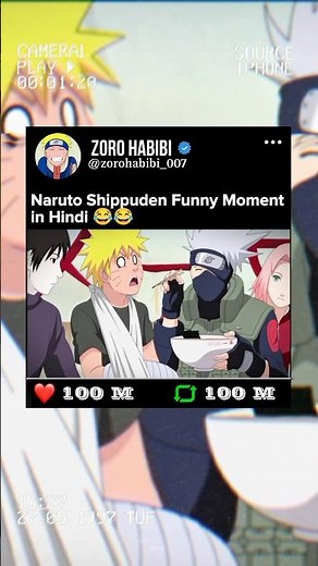Naruto and Kakashi Funny 😹 😹 Moment in Hindi dub | Naruto Shippuden Funny Moments in Hindi