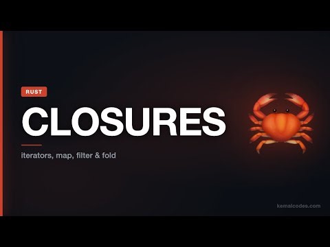 Rust Closures & Iterators — map, filter, fold & collect