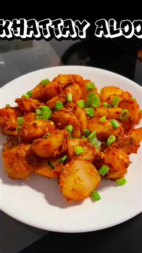 Khattay Aloo Recipe | The Best Tangy & Spicy Sour Potatoes You'll Ever Make! #KhattayAloo
