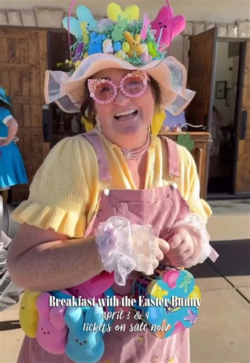 Hop into spring at Breakfast with the Easter Bunny - tickets are on sale now!🐰🌷 Enjoy a delicious breakfast buffet, meet the Easter Bunny and fun characters, snap sweet photos, and visit live animals on the outdoor patio. It’s a magical morning the whole family will love! April 3 & 4 9am • 11am • 1pm The Gathering Place at Gardner Village Tickets start at $30 #GardnerVillage #EasterInUtah #UtahEvents #FamilyFunUtah #BreakfastWithTheBunny