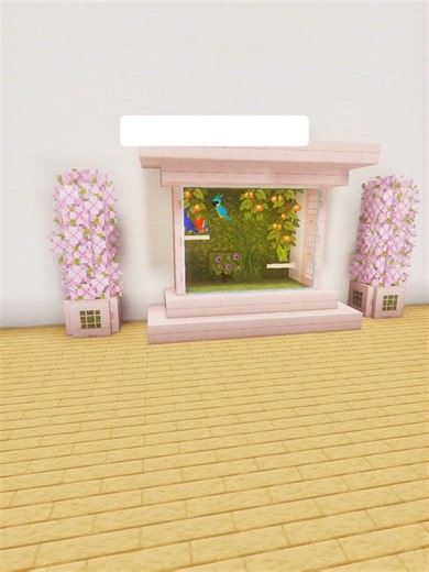elegant macaw aviary #minecraft #minecraftbuilds #gaming