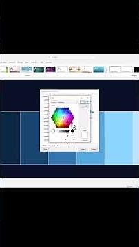 Emerald & Rose Color Palette for PowerPoint: Light vs Dark Mode Tutorial #powerpoint