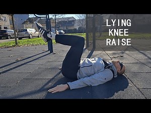 Lying Knee Raise - Beginner Friendly Abs Exercise