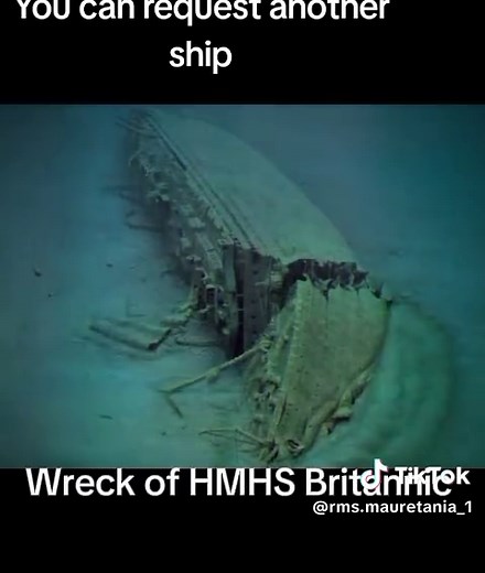 HMHS Britannic Sinks in Aegean Sea Near Kea