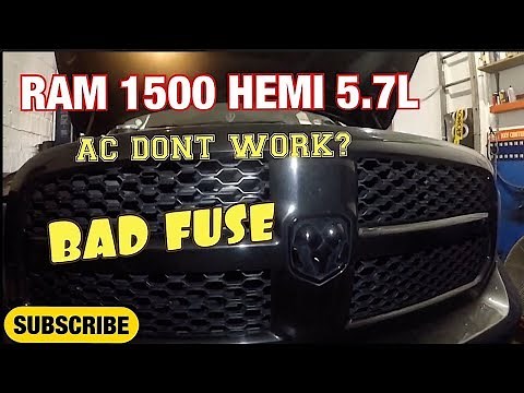 AC Fuse on Dodge RAM HEMI 5.7L