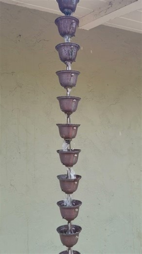 How to make rain fun with a Rain Chain