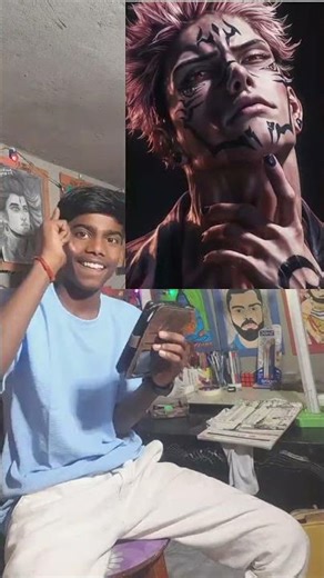 sakuna ka realistic sketch banaa Diya😱😱 #art #artist #artwork #sakuna ka