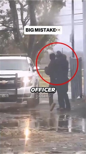 This guy picked the WRONG officer 😭