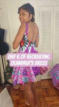 Day 6 of creating Olandria's dress using Simplicity sewing pattern #beginnersewing #sewing #ankara