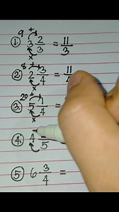 Converting Mixed Numbers Into Improper Fraction | Part 2 Mathtutor | Mathtuto