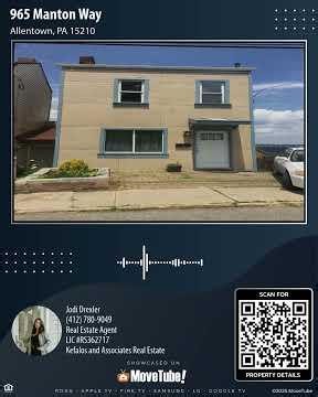 965 Manton Way, Allentown, PA 15210 | 3 Bedroom Home For Sale