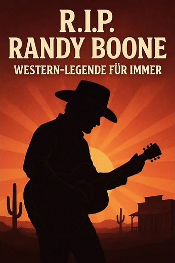 R.I.P. Randy Boone – Western Legend Forever 🤠🎸#RandyBoone #WesternLegend #RIP