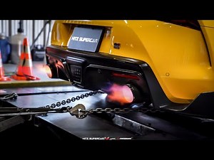 Toyota Supra 3.0T A90 Valvetronic catless Fi EXHAUST X Stage 2 PP Performance ECU tune Dyno Test