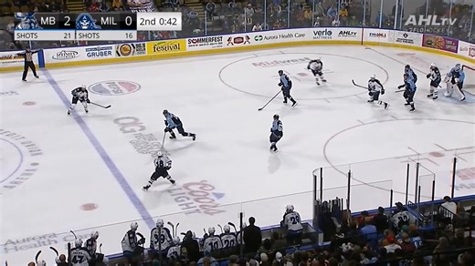 Here are the highlights from tonight's #MBMOOSE WIN!!! We close out the road trip Saturday night in Rockford! | Manitoba Moose