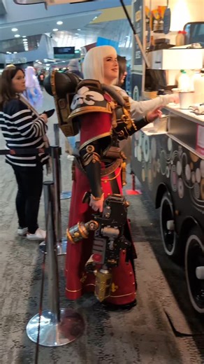 130K views · 19K reactions | Recaf for the Emperor! ⚜️  @juggerknob #warhammercommunity #warhammer40k #spacemarines #spacemarine2 #battlesisters40k #adeptasororitas #sistersofbattle | Kayla Jean Cosplay | Facebook