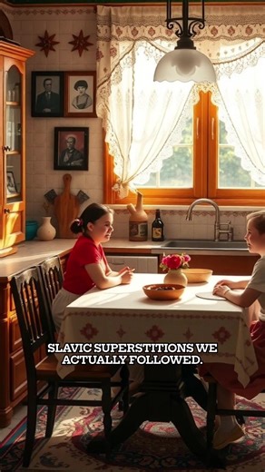 “Slavic Superstitions We Actually Followed” Slavic folklore and everyday superstitions shaped household routines across Eastern Europe and the diaspora. From salt over the shoulder to doorway handshakes, these traditions were followed seriously even when no one knew exactly why. #SlavicTok #SlovakRoots #SurvivalCulture #SlavicChildhood #SlavicParenting
