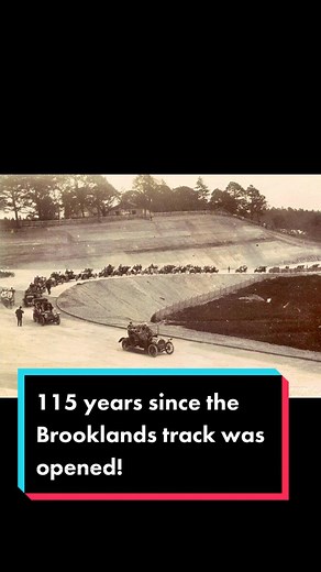 Happy Birthday to us 🎂🎁 Today marks 115 years since the Brooklands race track was opened! #brooklands #brooklandsmuseum #cars #carsoftiktok #classiccar #f1 #motorracing #formula1 #grandprix #history #museumtok #fyp #historiansoftiktok #museum #explore #britishhistory #motorcycle #driving
