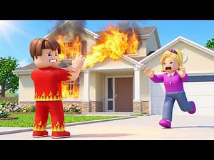ROBLOX City on Fire! A Hero Faces an Unexpected Choice 🚒⚡ | Hallo Roblox
