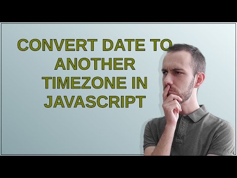 Convert date to another timezone in JavaScript