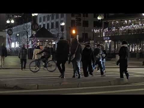 4K Cinematic Reality_ POV Boston City of Night