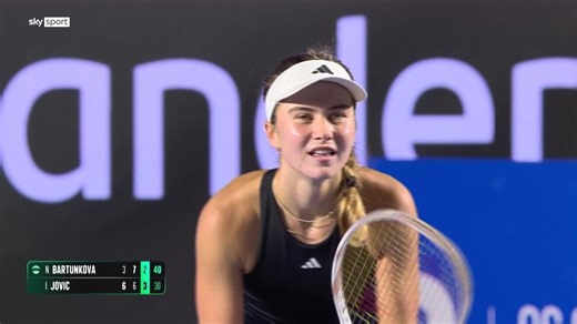 17-Jährige Jovic erreicht erstmals ein Finale auf der WTA-Tour!