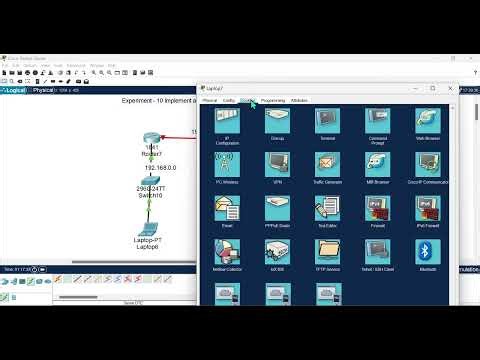 DCN - Experiment 8b - Dynamic routing